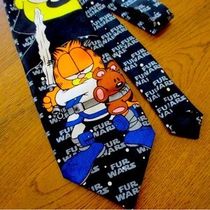 Garfield and Odie Star Wars Necktie